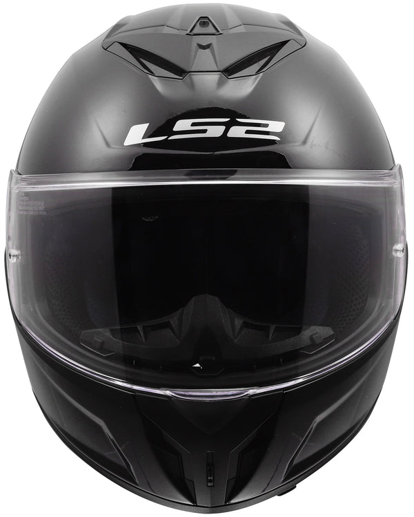 LS2 FF820 Rapid III Solid Zwart Integraalhelm ECE 22.06