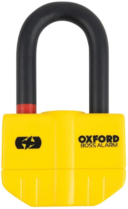 Oxford Boss Alarm Bremsscheibenschloss - Gelb