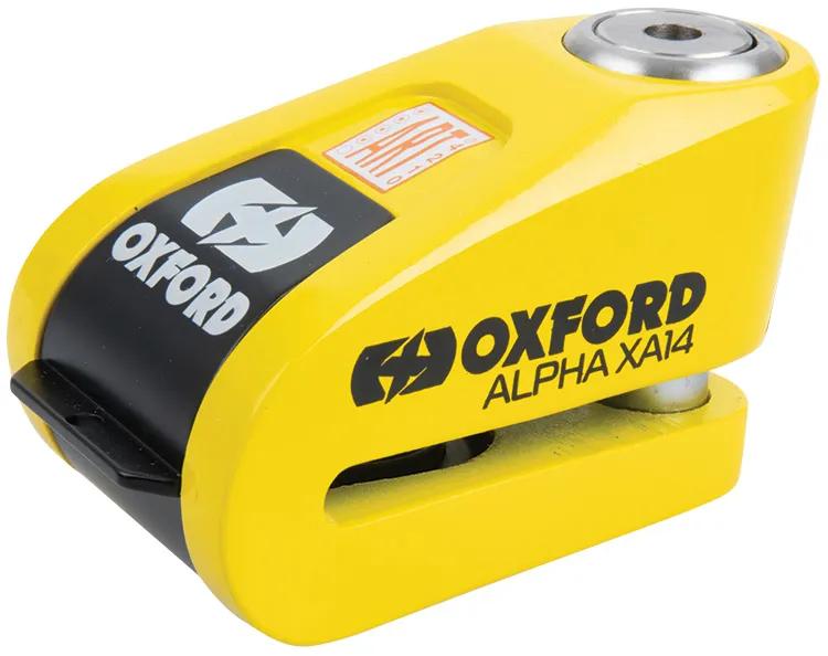 Oxford Alpha XA14 Remschijfslot - Zwart