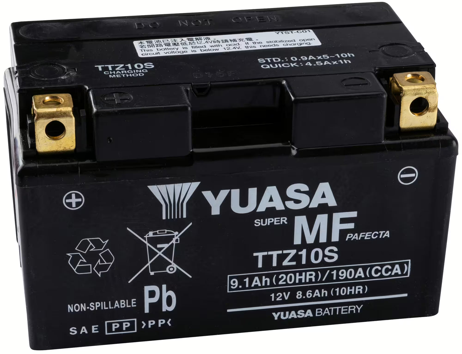 Yuasa Ttz10s