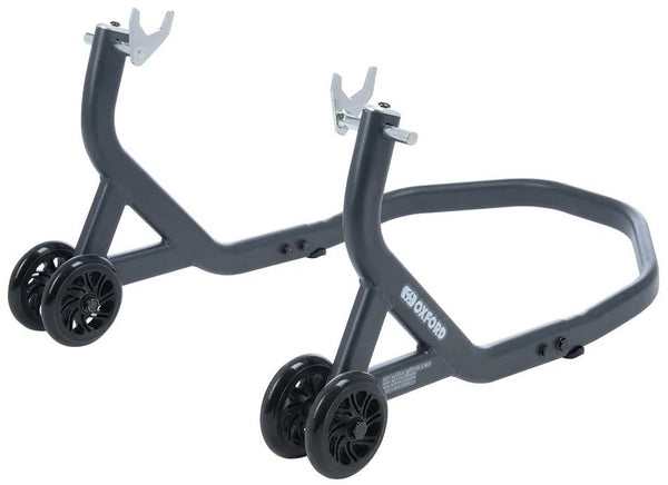 Oxford ZERO-G Achterwiel Paddockstand - Zwart