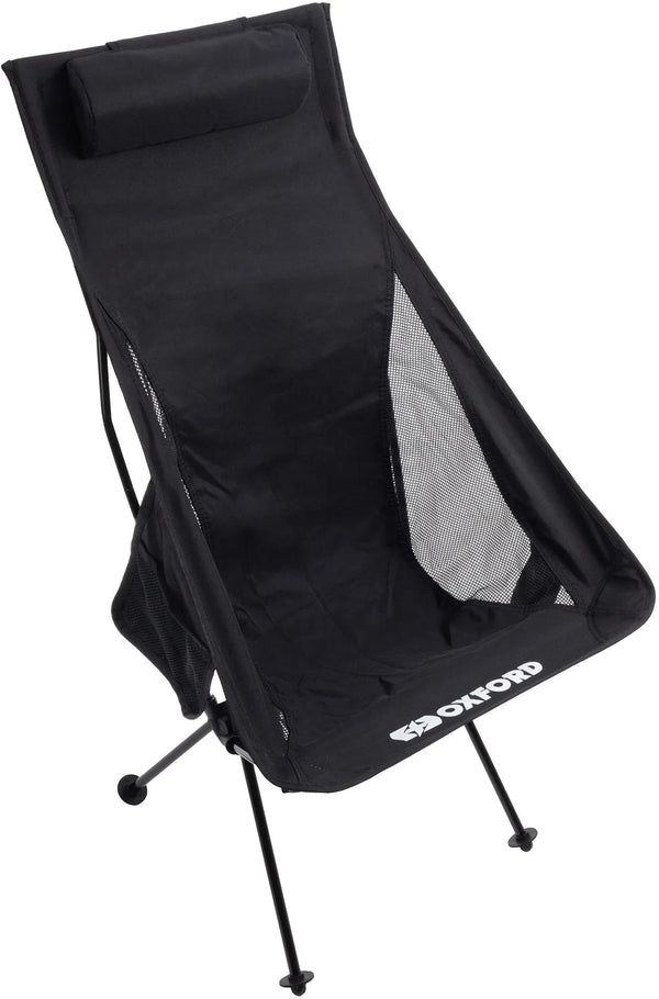 Oxford High Model Camping Chair - Black