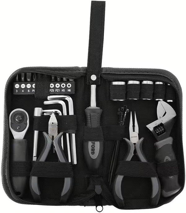 Oxford Tool Bag Pro – 27-Piece Motorcycle Toolkit with Case