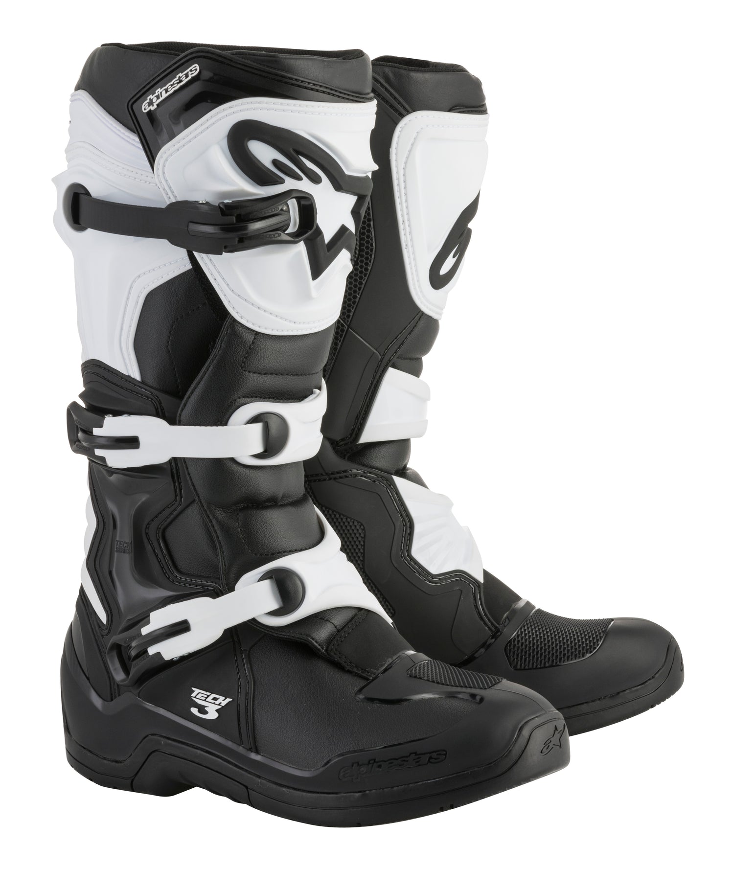 Alpinestars Tech 3 Black/White Motocross Boots