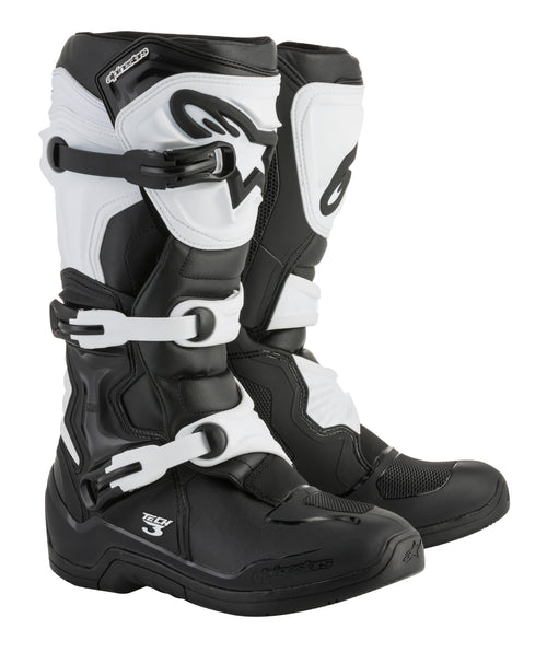 Alpinestars Tech 3 Zwart/Wit Crosslaarzen