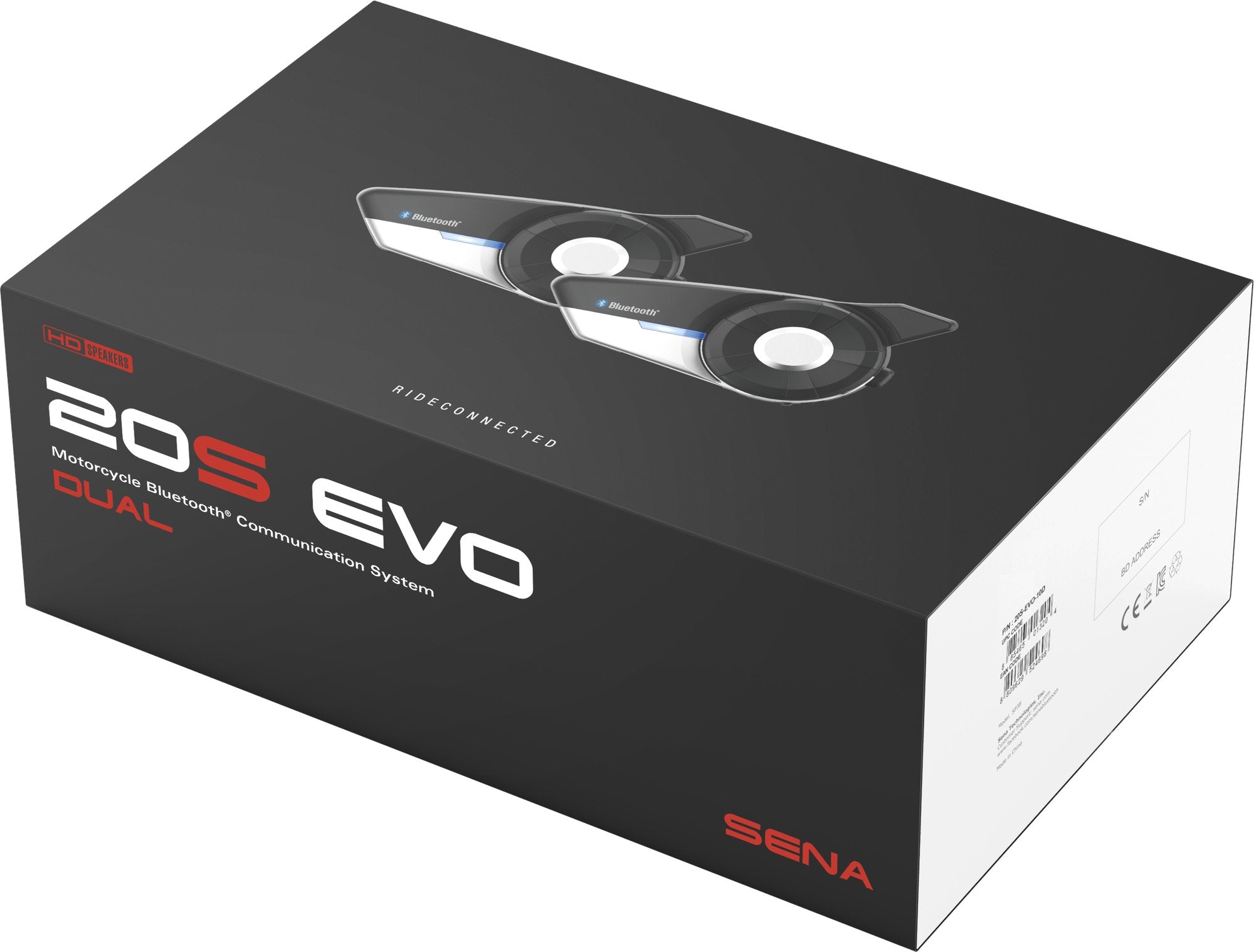 Sena 20S EVO Bluetooth Intercom met HD Speakers Duopack – WheelsWork