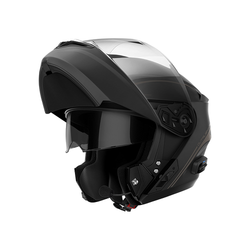 Sena Outrush 2 Flat System Helmet with Bluetooth Intercom Black
