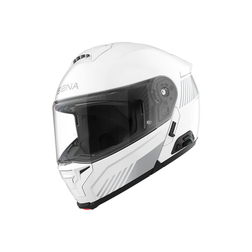 Sena Specter Integral Helmet with Bluetooth Intercom White