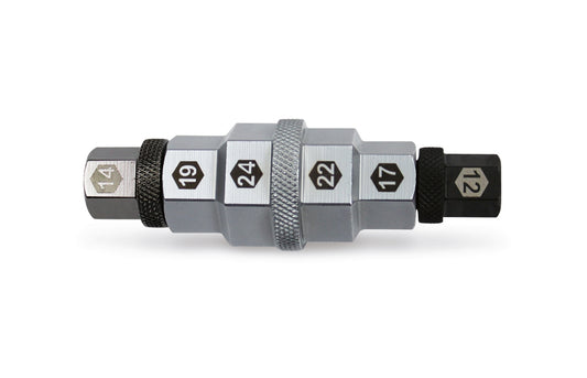 Beta Tools 3075 CM Sechskantschlüssel für Radmuttern 12 14 17 19 22 24 mm