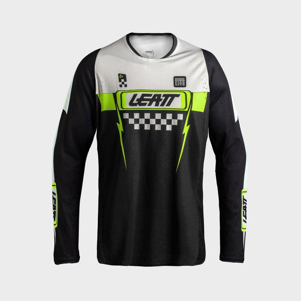 Leatt Moto 4.5 Lite Crossshirt Speed zwart
