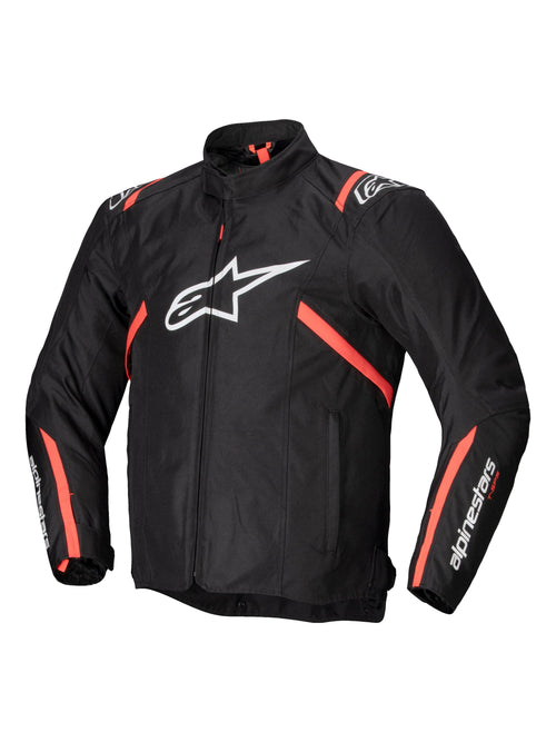 Alpinestars T-SPS v2 Waterproof Zwart/Wit/Fluorood Motorjas