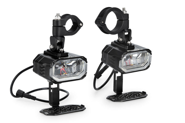 Puig Approved Mist Auxiliary Lights Set + Clamps zwart