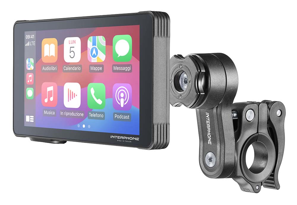 Interphone SYNC 55 CarPlay & Android Auto Display Motor – 5,5" Touchscreen