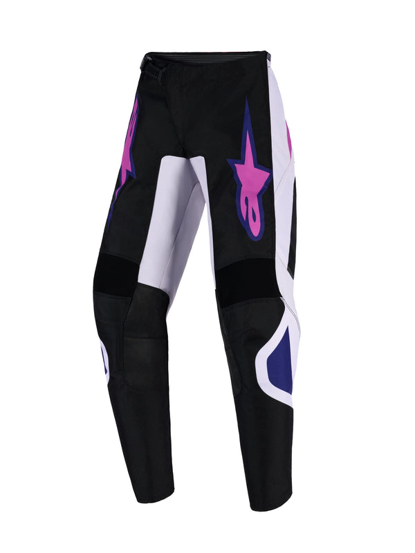 Alpinestars Youth Fluid Grid Black/Gray/Purple Motocross Pants