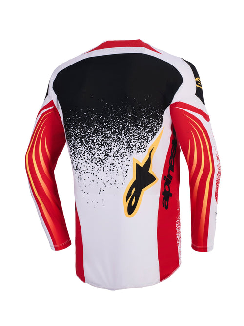 Alpinestars Techstar Nomur Grijs/Rood/Zwart Crossshirt