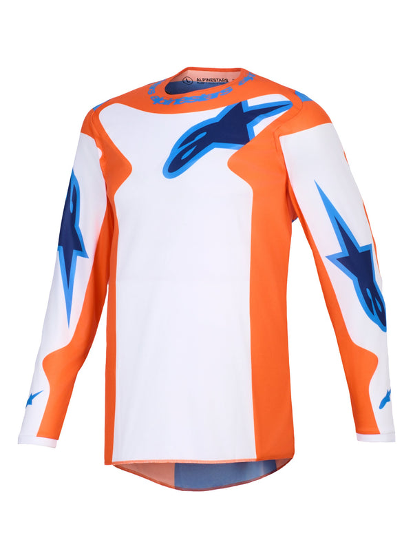Alpinestars Fluid Grid Orange/UCLA Blue Cross-Shirt