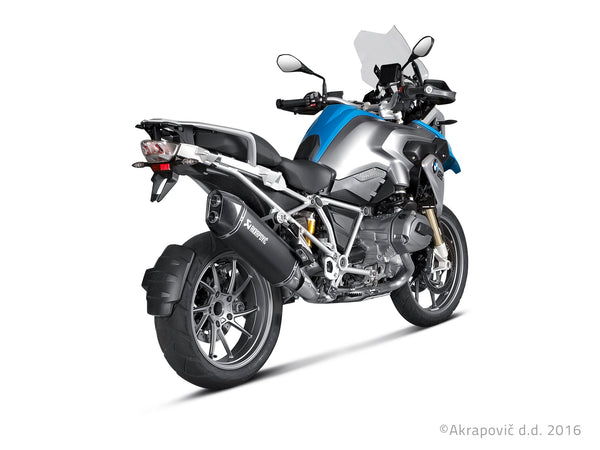 Akrapovic Slip-On Line Endschalldämpfer Titan Schwarz BMW R1200GS/Adventure 2013-2016