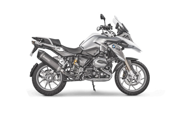 Akrapovic Slip-On Line Einddemper Titanium Zwart BMW R1200GS/Adventure 2013-2018