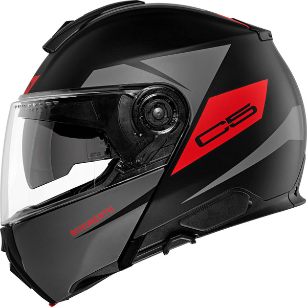 Schuberth C5 Eclipse Anthracite Red Modular Helmet