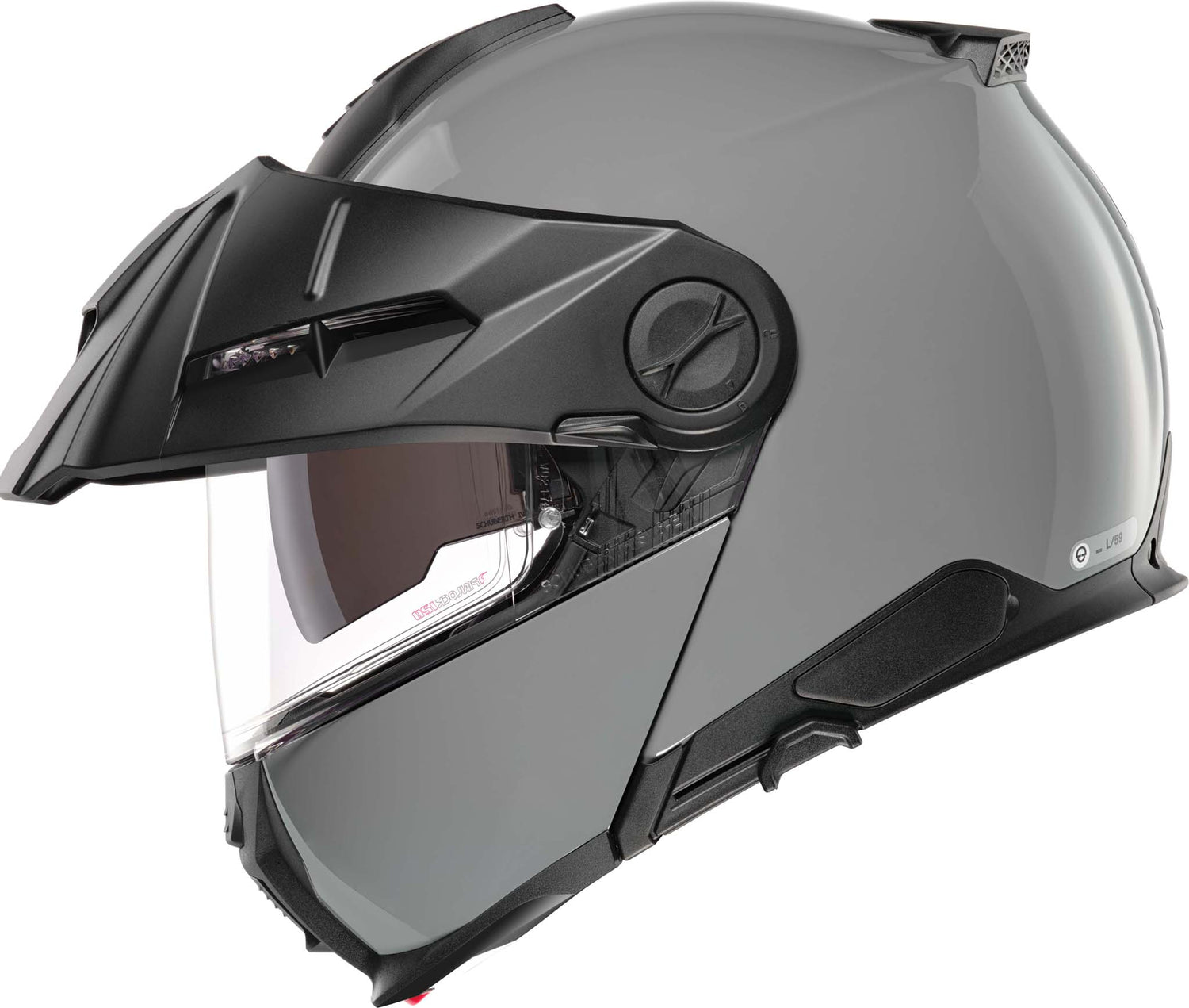 Schuberth E2 Grey Adventurehelm
