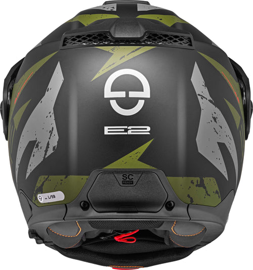 Schuberth E2 Explorer Matt Green Adventure Helmet
