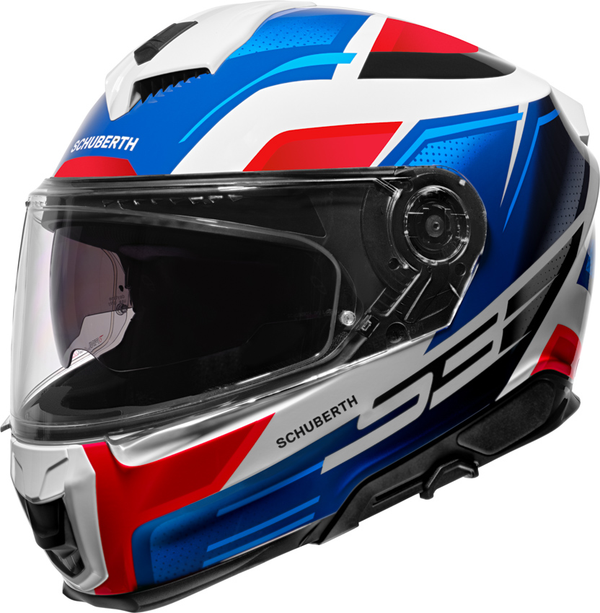 Schuberth S3 Storm Blue Full-Face Helmet