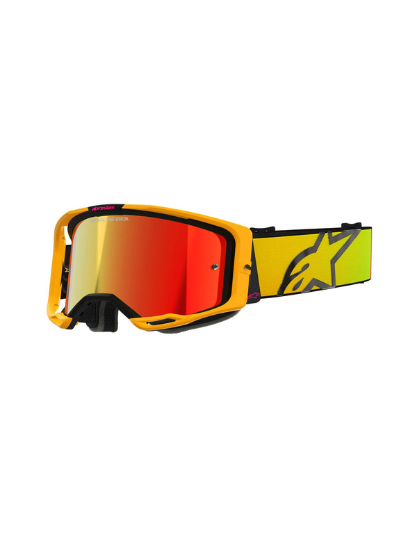 Alpinestars Vision 8 CORP Gelb Pink Spiegel Rot/ Crossbrille