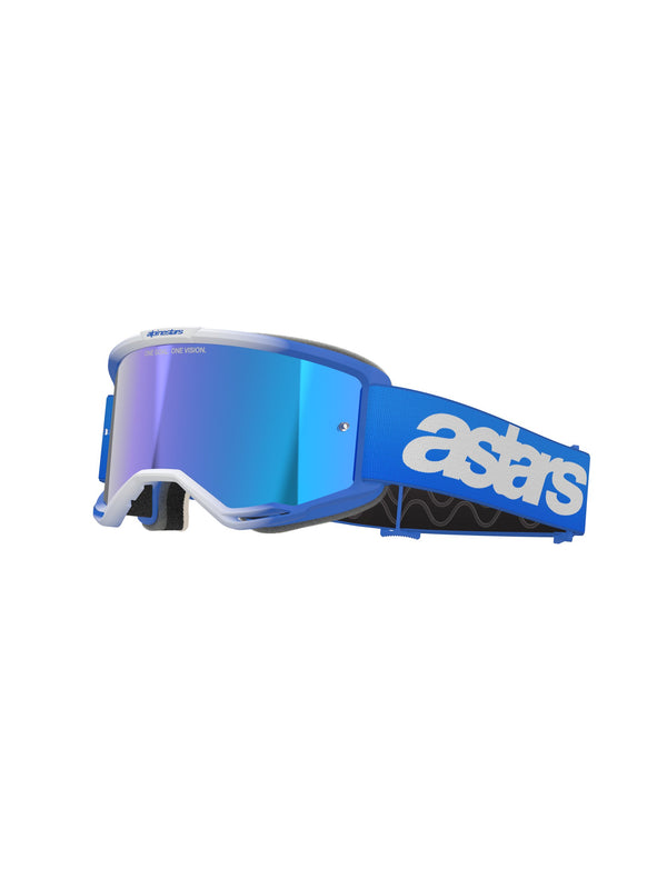 Alpinestars Vision 5 BLAZE Blau Spiegel Blau Motocross-Brille
