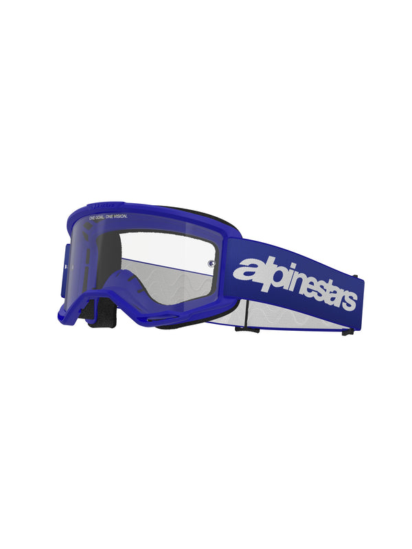 Alpinestars Vision 3 WORDMARK Blau Helder Crossbrille