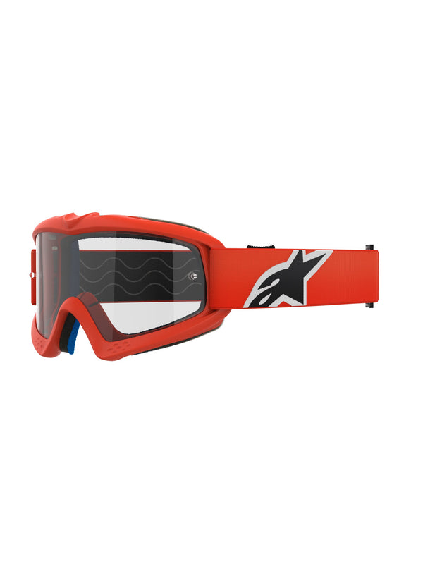 Alpinestars Vision YOUTH CORP Orange Klar Crossbrille