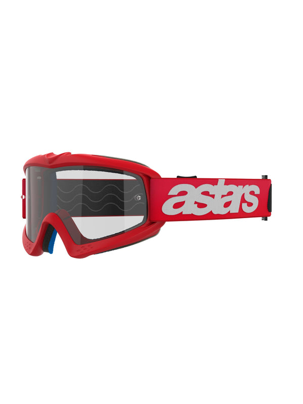 Alpinestars Vision YOUTH BLAZE Rot/Klar Crossbrille