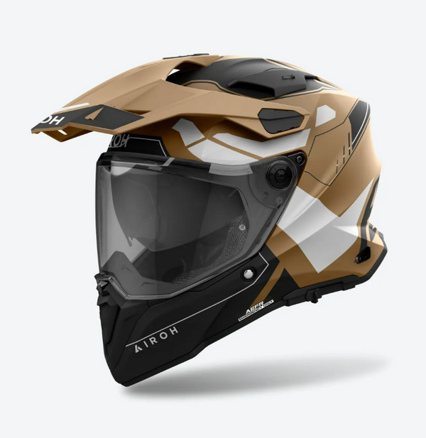 Airoh Commander 2 Reveal Sand Matt Adventurehelm
