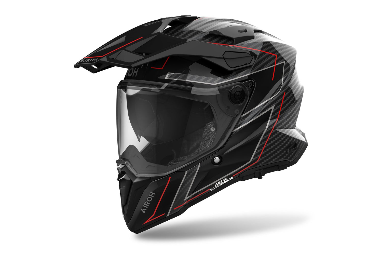 Airoh Commander 2 Carbon Stylish Gloss Adventurehelm