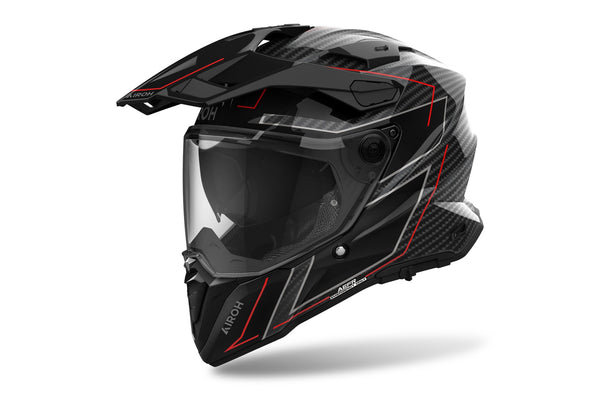 Airoh Commander 2 Carbon Stylish Gloss Adventurehelm