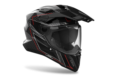 Airoh Commander 2 Carbon Stylish Gloss Adventure Helmet