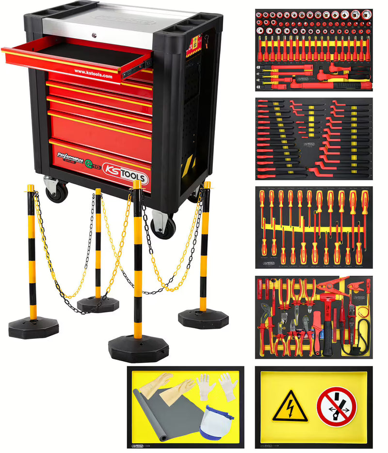 KS-TOOLS gereedschapswagen – Rolling Cabinets & Chests kopen bij WheelsWork | Motoronderdelen, Gereedschap & Accessoires