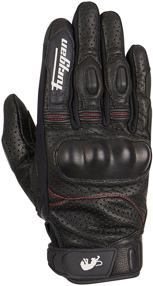 Furygan TD21 Vented Black Motorcycle Gloves
