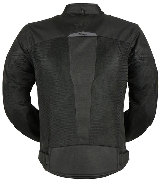 Furygan Mistral Evo 3 Motorrad-Textiljacke Schwarz