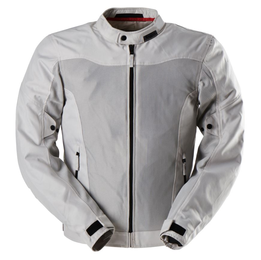 Furygan Mistral Evo 3 Motorrad-Textiljacke Perlmutt/Perlmutt