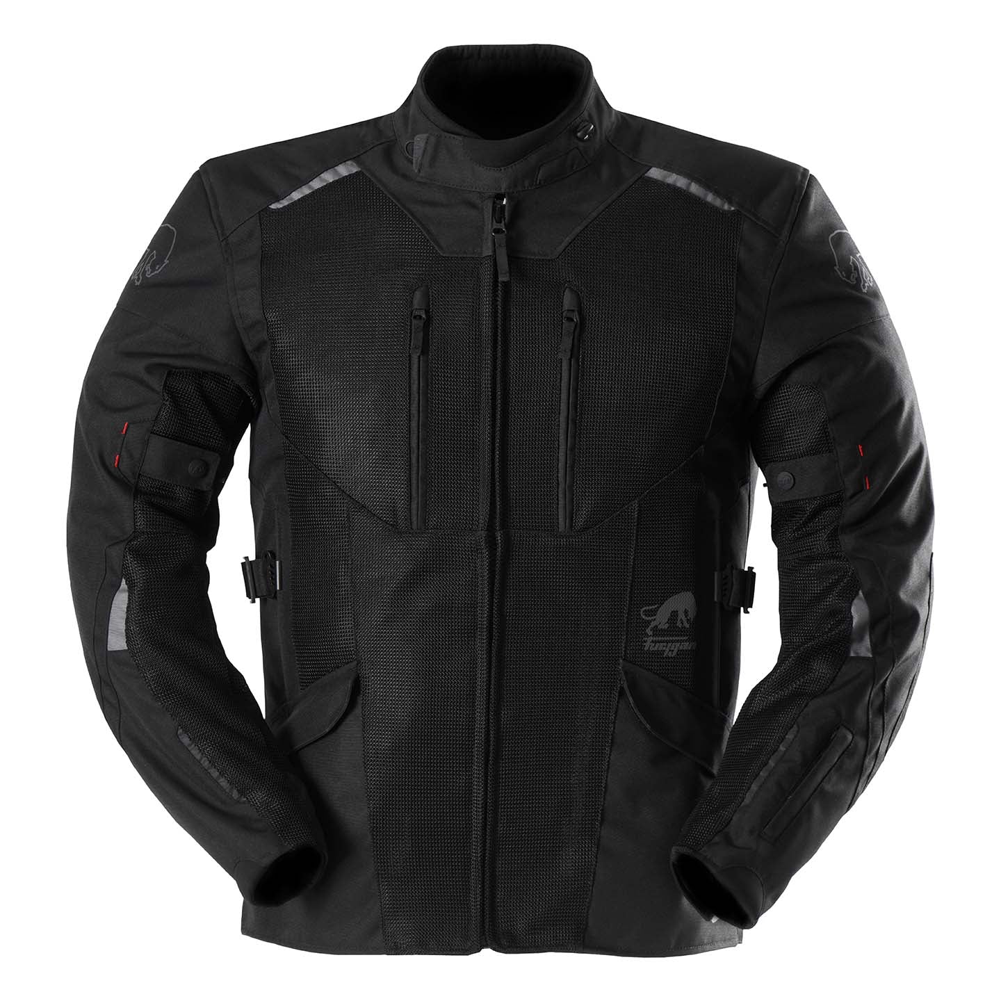 Furygan Brooks Vented+ Waterproof Motorcycle Textile Jacket Zwart