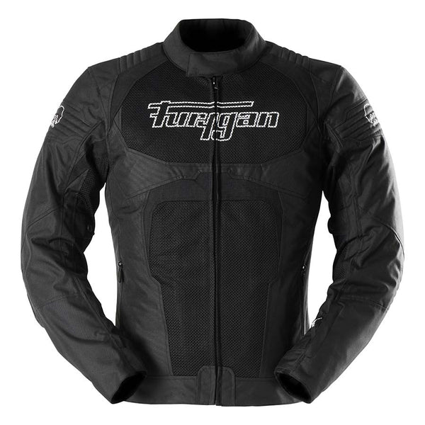 Furygan WB08 Vented+ Motorrad-Textiljacke Schwarz-Weiß