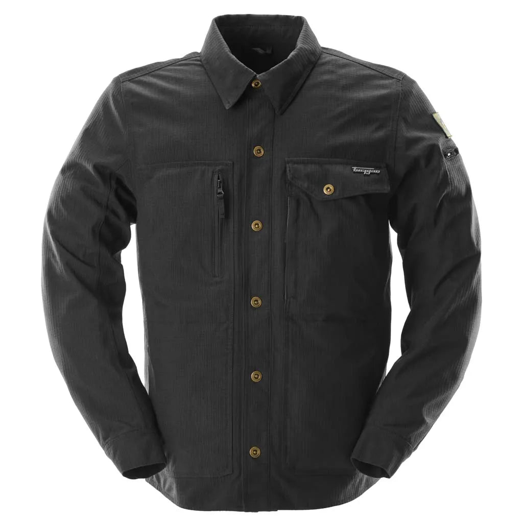 Furygan Eirik motor overshirt zwart waterdicht D3O protectie