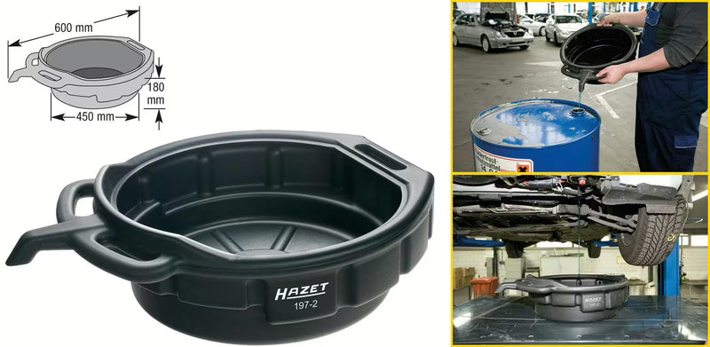 HAZET opvangbak Inhoud: 16 liter – Vehicle Repair & Specialty Tools kopen bij WheelsWork | Motoronderdelen, Gereedschap & Accessoires