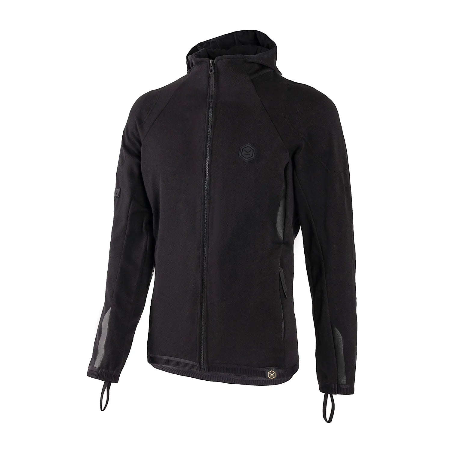 Knox Herren-Schutzhoodie der Klasse AAA, Schwarz