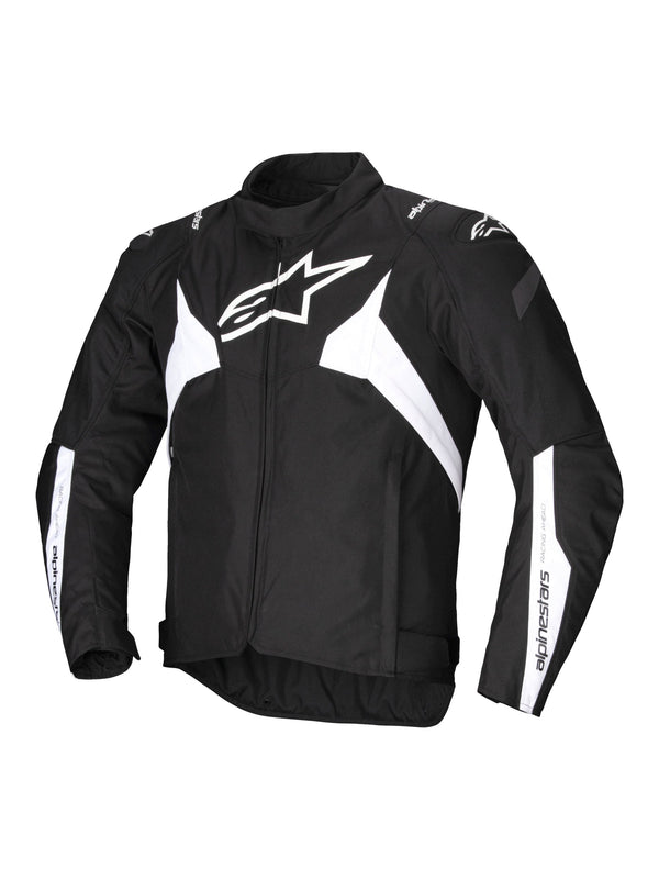 Alpinestars T-Jaws v4 Waterproof Schwarz/Weiß Motorradjacke