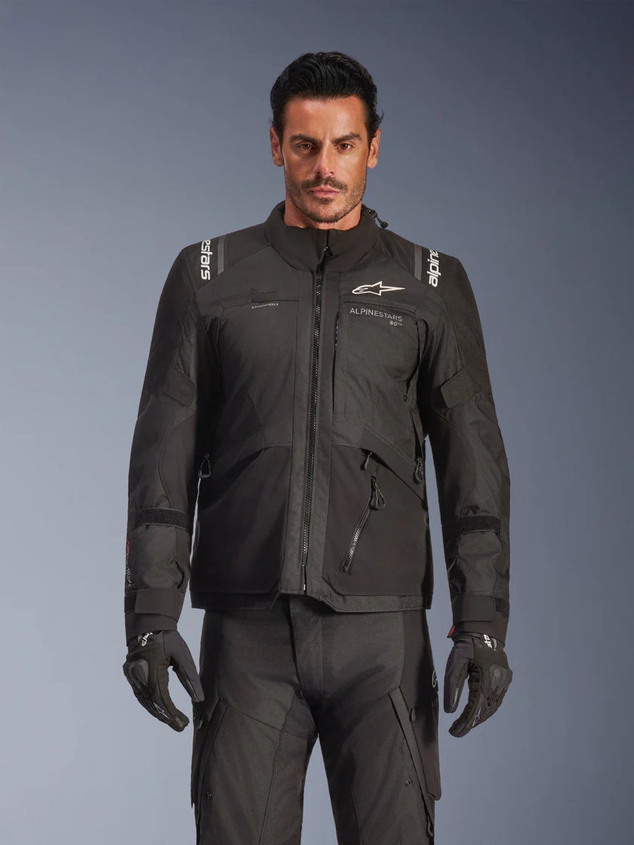 Alpinestars Andes v4 Drystar Black Motorcycle Jacket