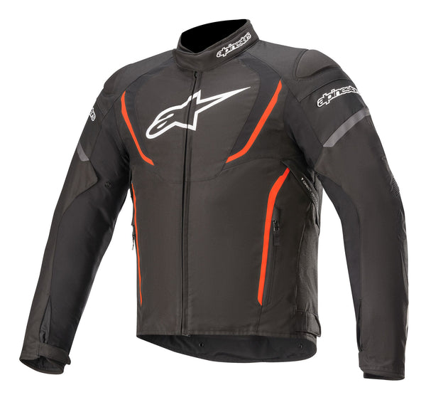 Alpinestars T-Jaws v3 Waterproof Schwarz/Fluorot Motorradjacke
