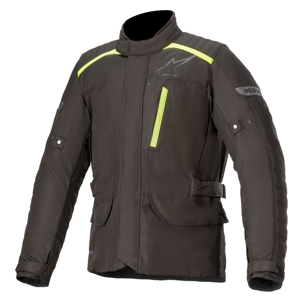 Alpinestars Jacke Gravity Drystar Schwarz/FluoGelb Motorradjacke