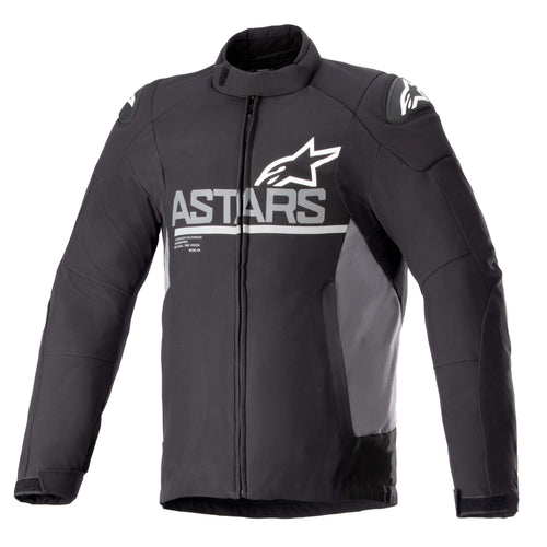Alpinestars SMX Waterproof Schwarz/Grau Motorradjacke
