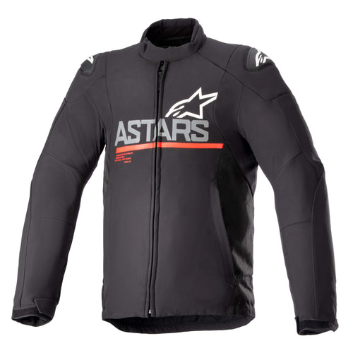 Alpinestars SMX Waterproof Schwarz/Rot Motorradjacke